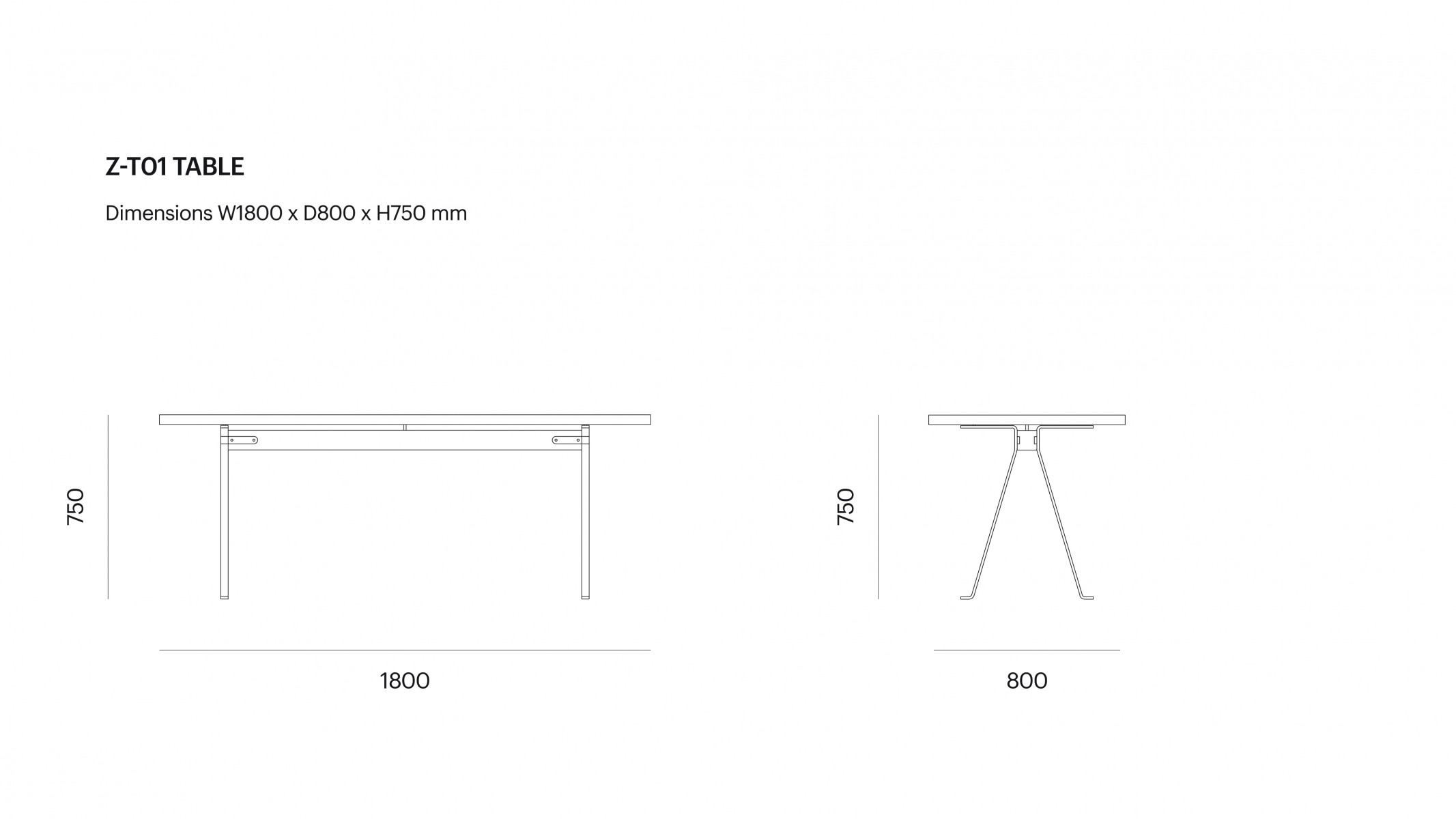 Z-T01 dining table
