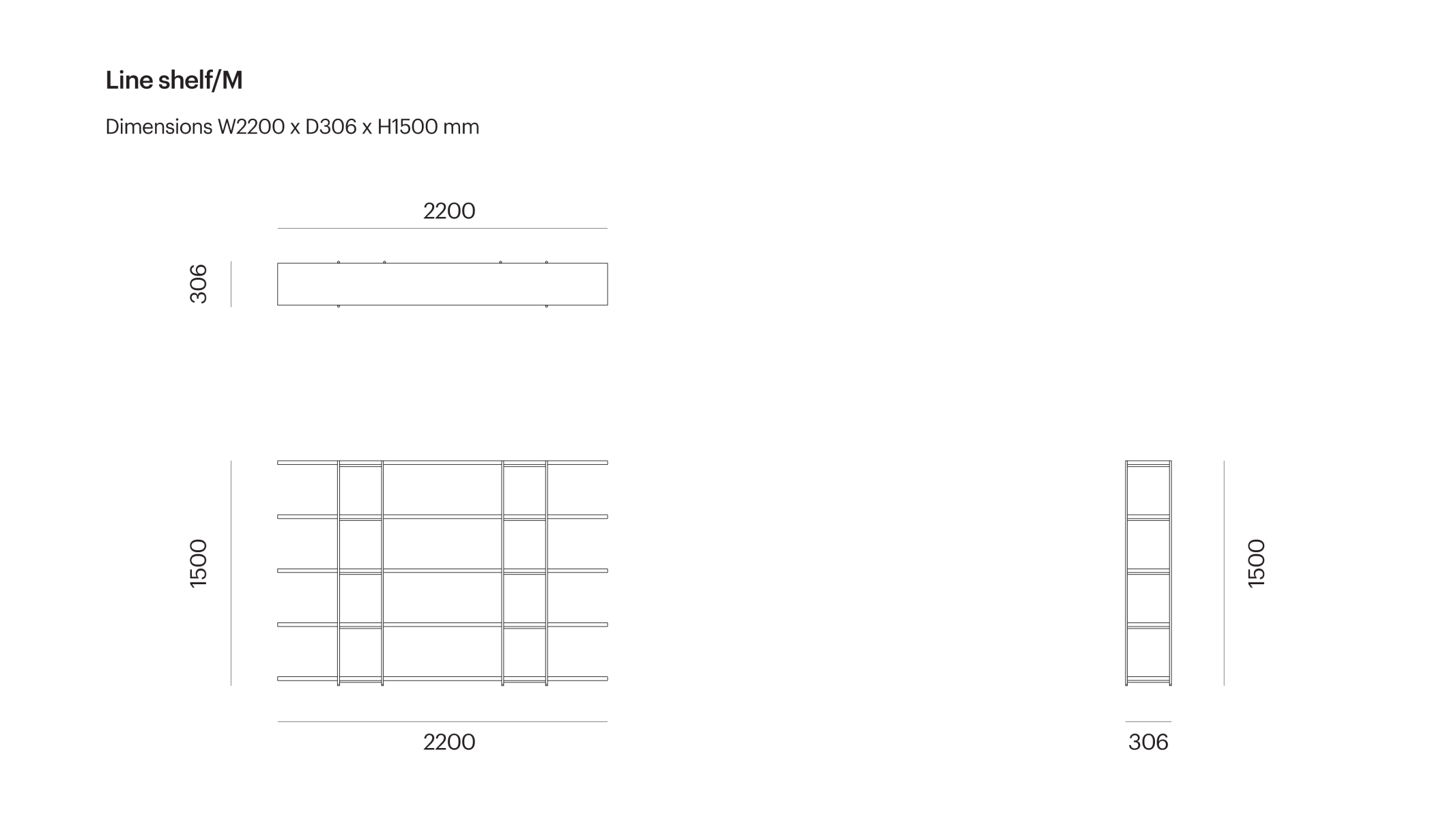 LINE SHELF/M